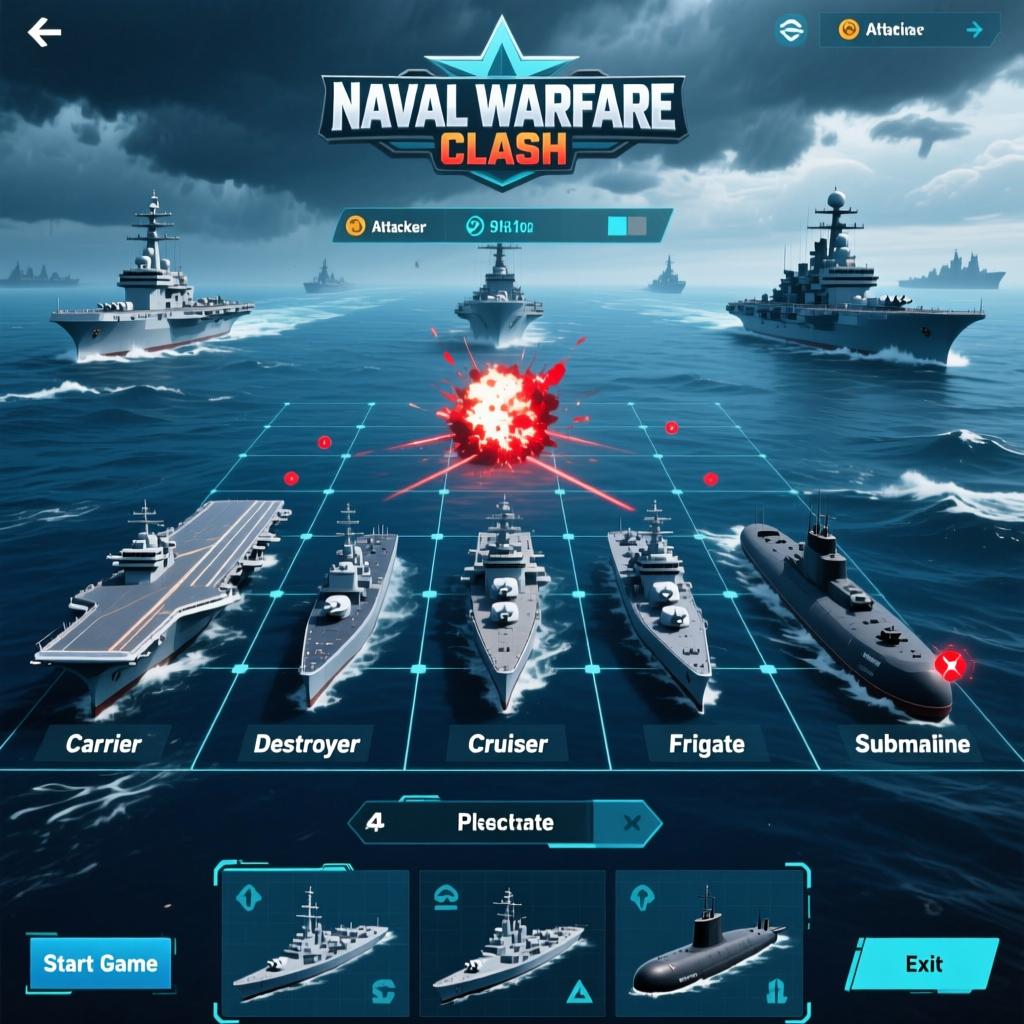 Naval Warfare Clash