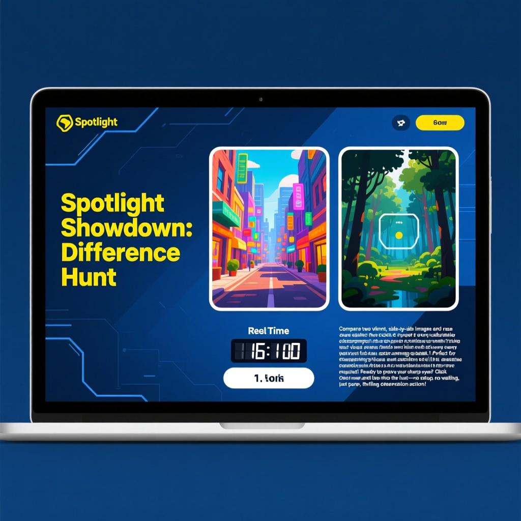 Spotlight Showdown Difference Hunt