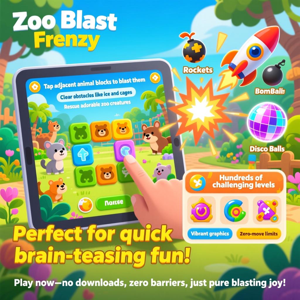 Zoo Blast Frenzy